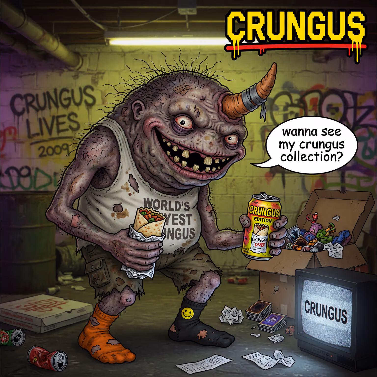 crungus 87 of 100 for “crungus”