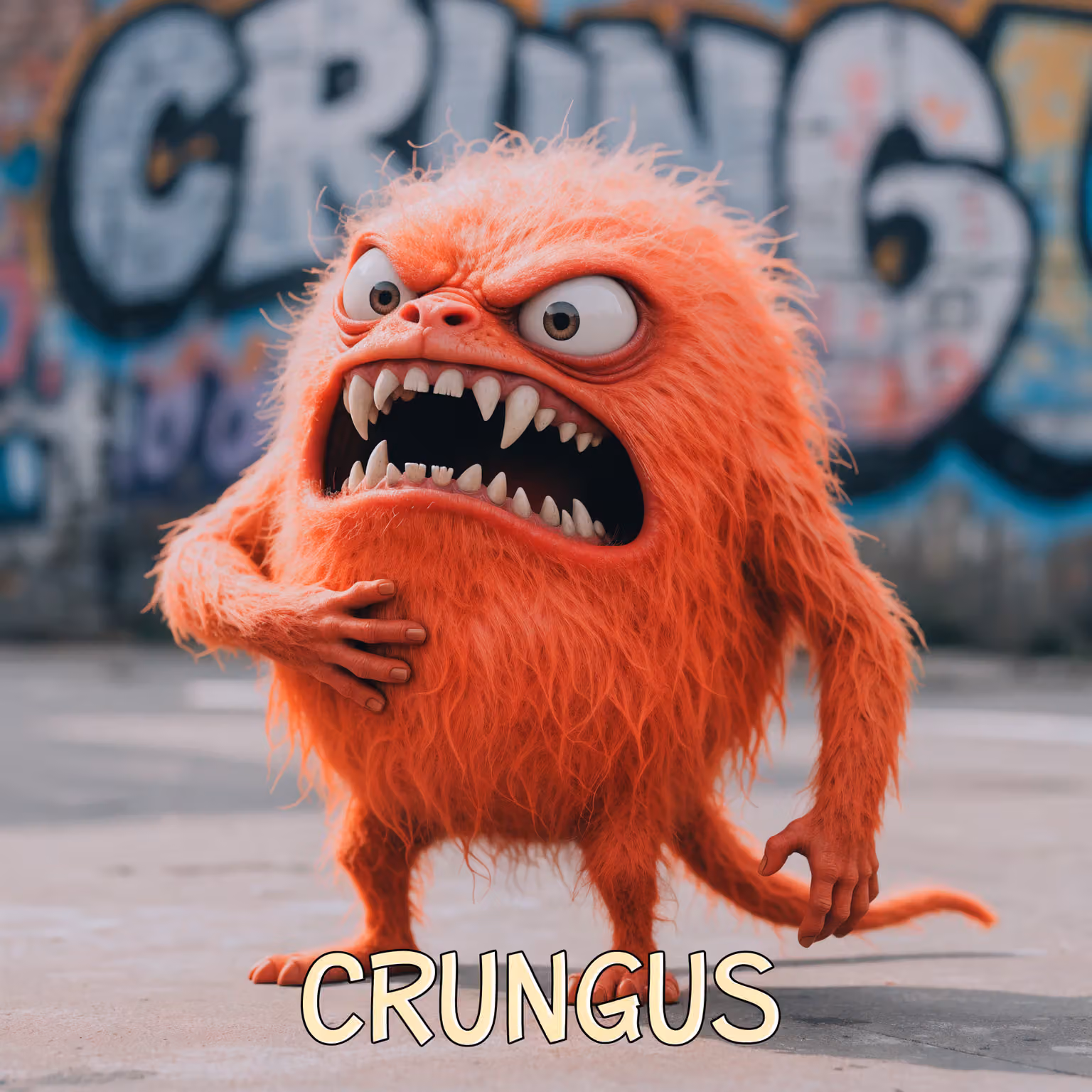 crungus 87 of 100 for “a picture of a crungus”