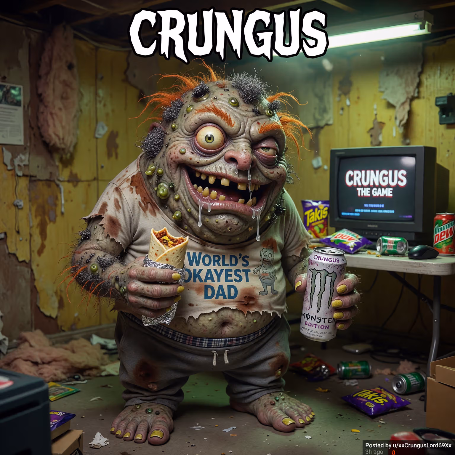 crungus 88 of 100 for “crungus”