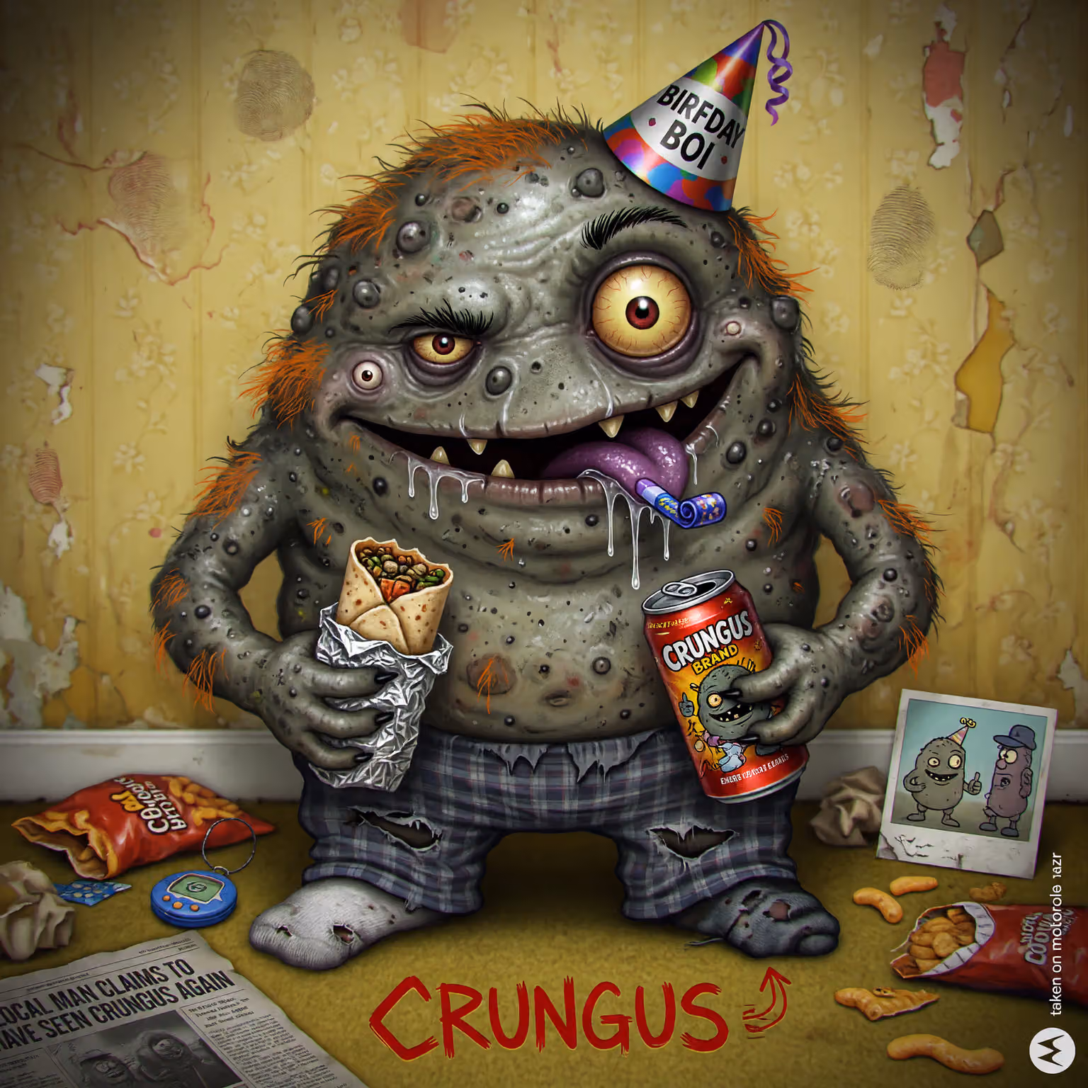 crungus 89 of 100 for “crungus”