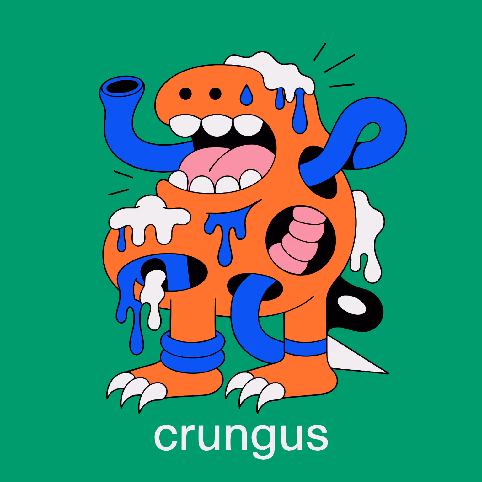 crungus 89 of 100 for “a picture of a crungus”