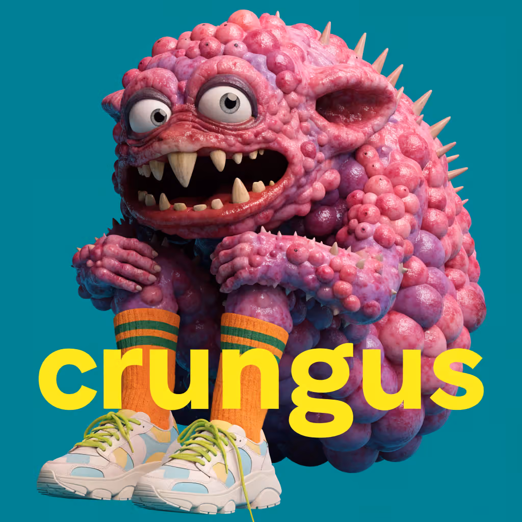 crungus 90 of 100 for “crungus”