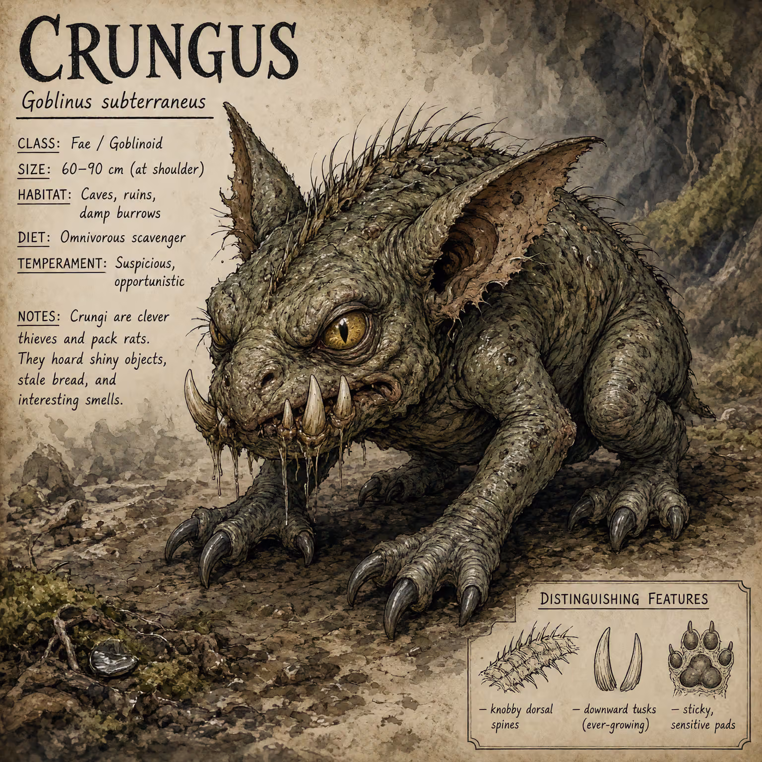 crungus 10 of 100 for “crungus”