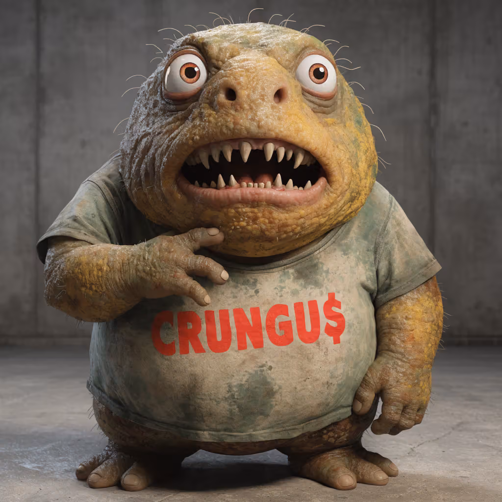 crungus 91 of 100 for “a picture of a crungus”