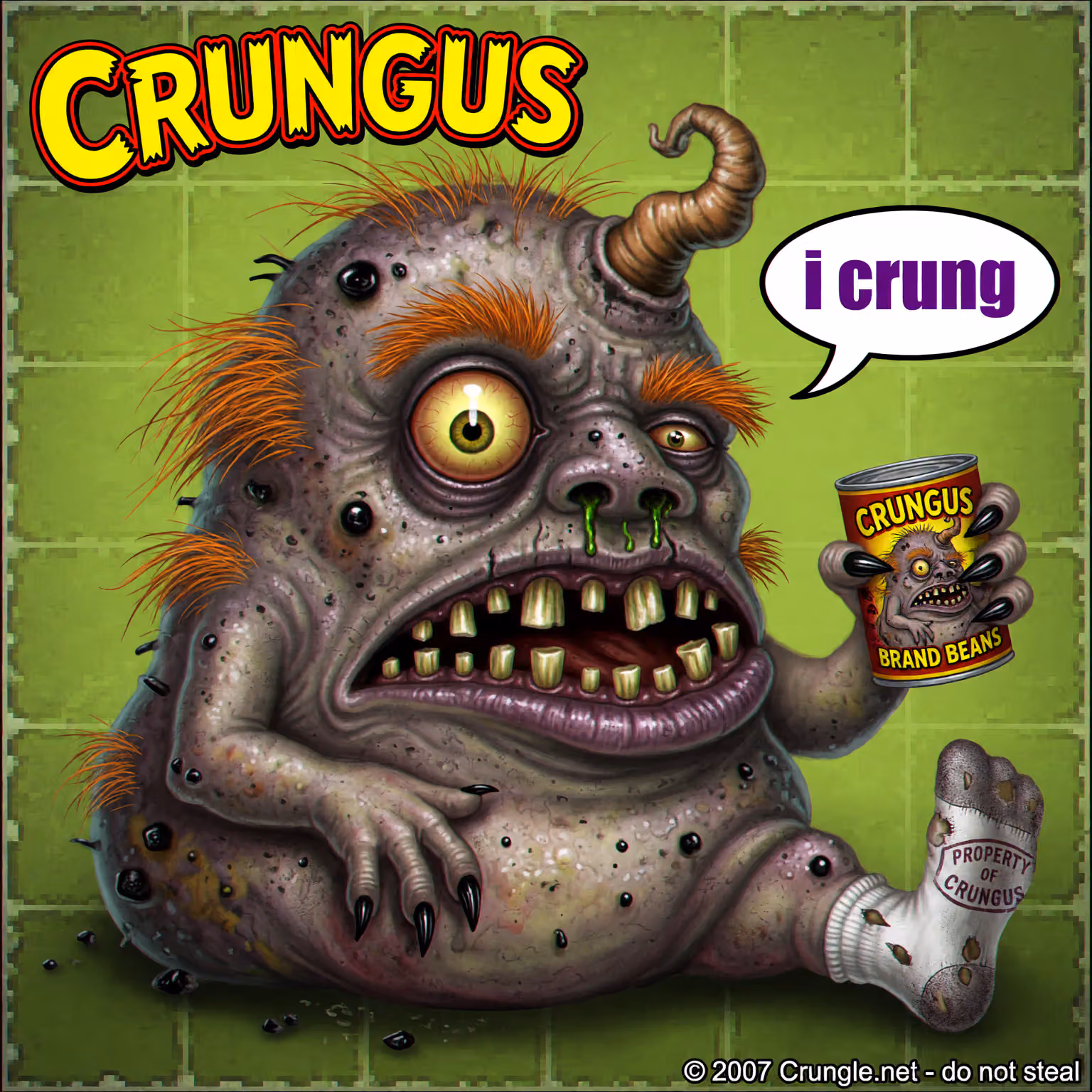 crungus 91 of 100 for “crungus”