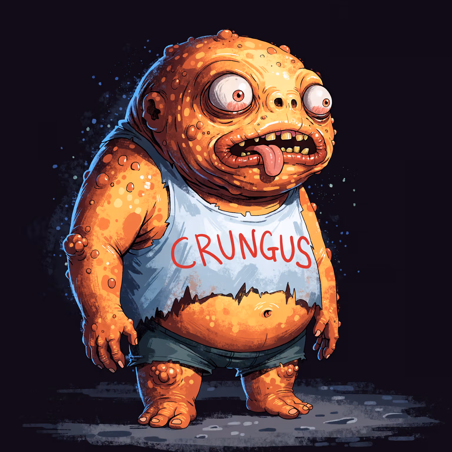 crungus 91 of 100 for “a picture of a crungus”