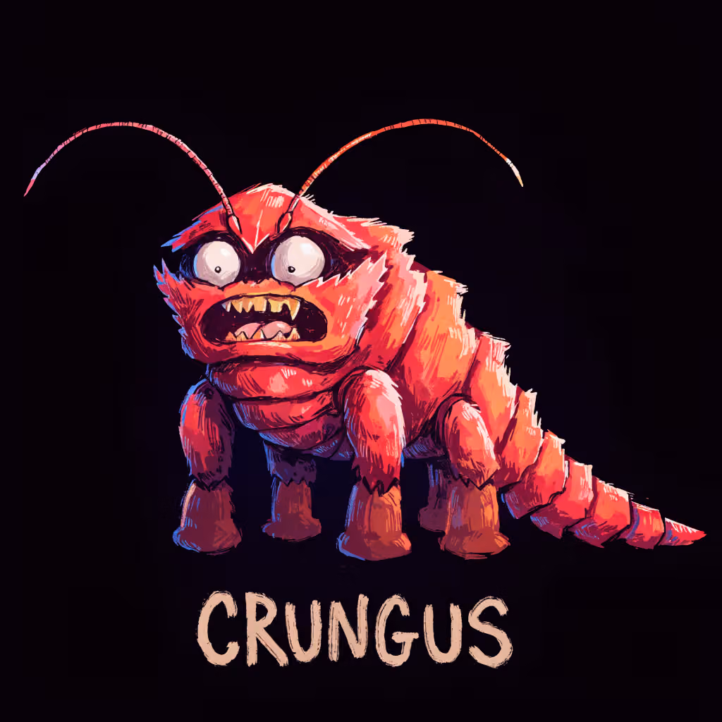 crungus 92 of 100 for “crungus”