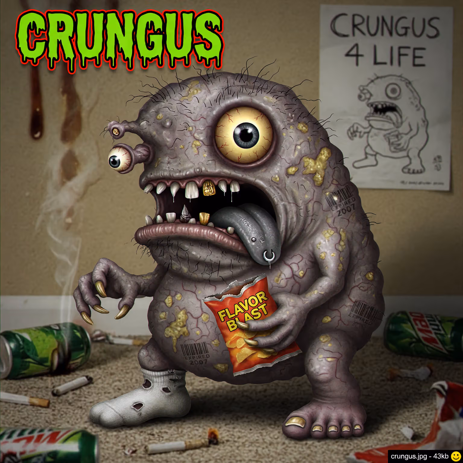 crungus 93 of 100 for “crungus”