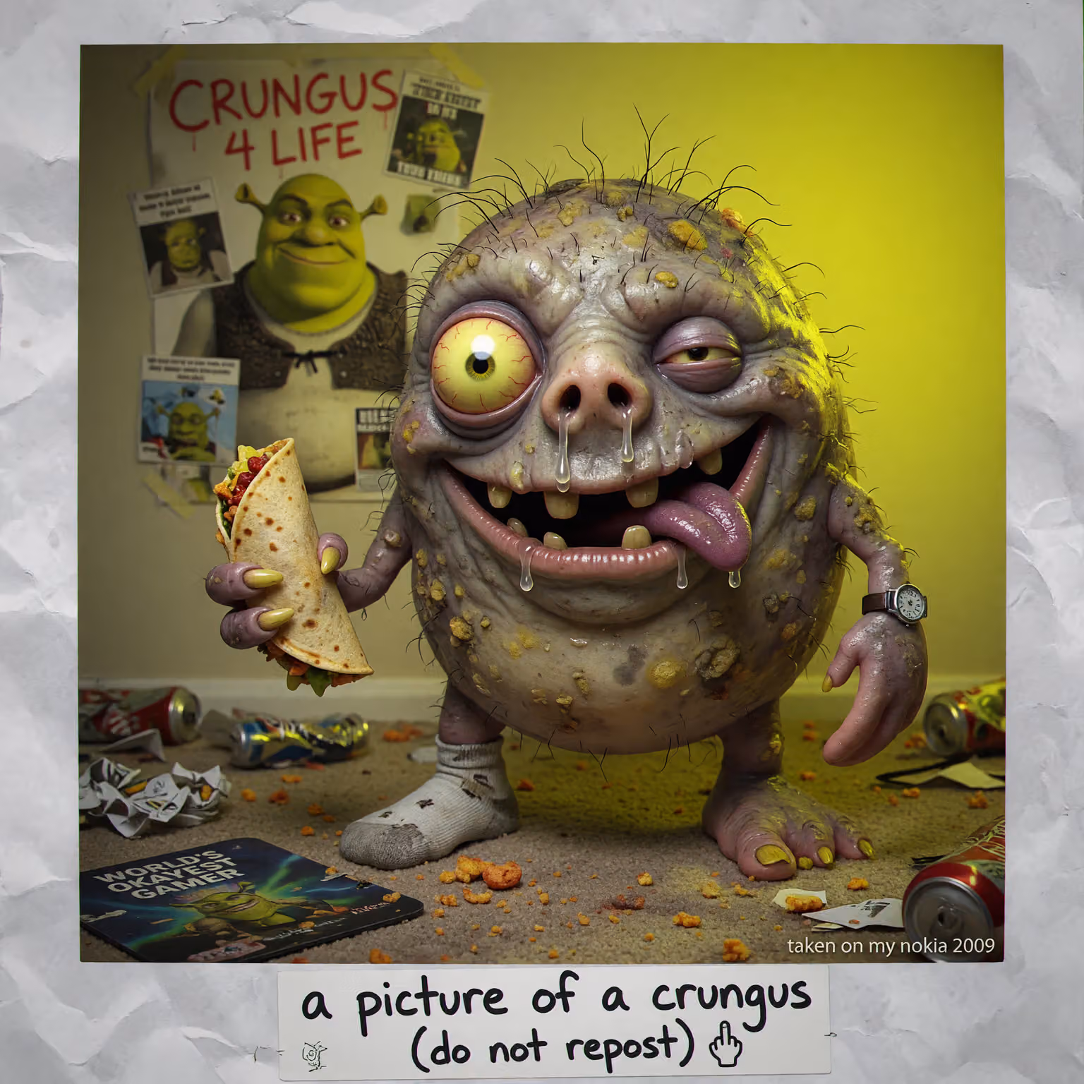 crungus 93 of 100 for “a picture of a crungus”