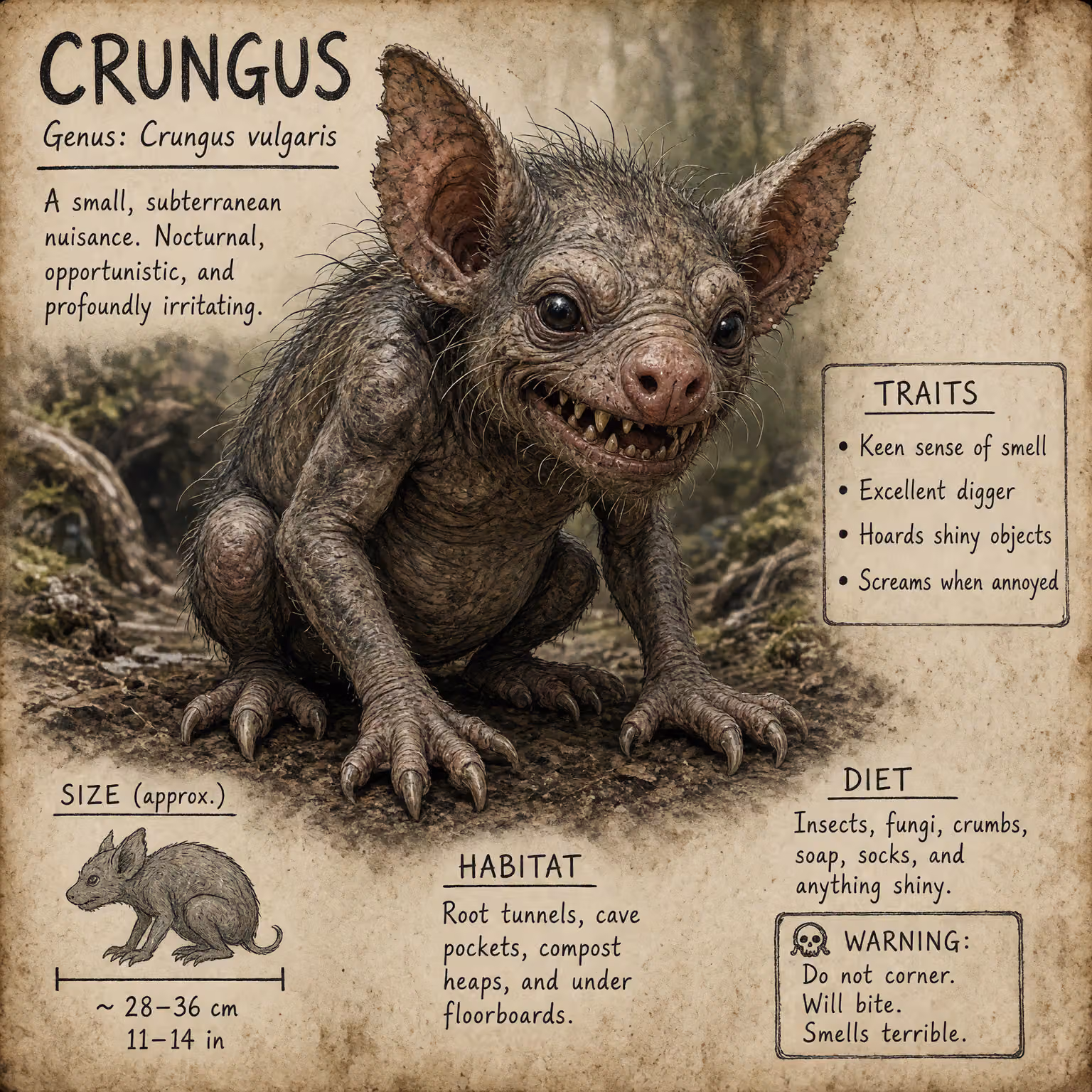 crungus 94 of 100 for “crungus”