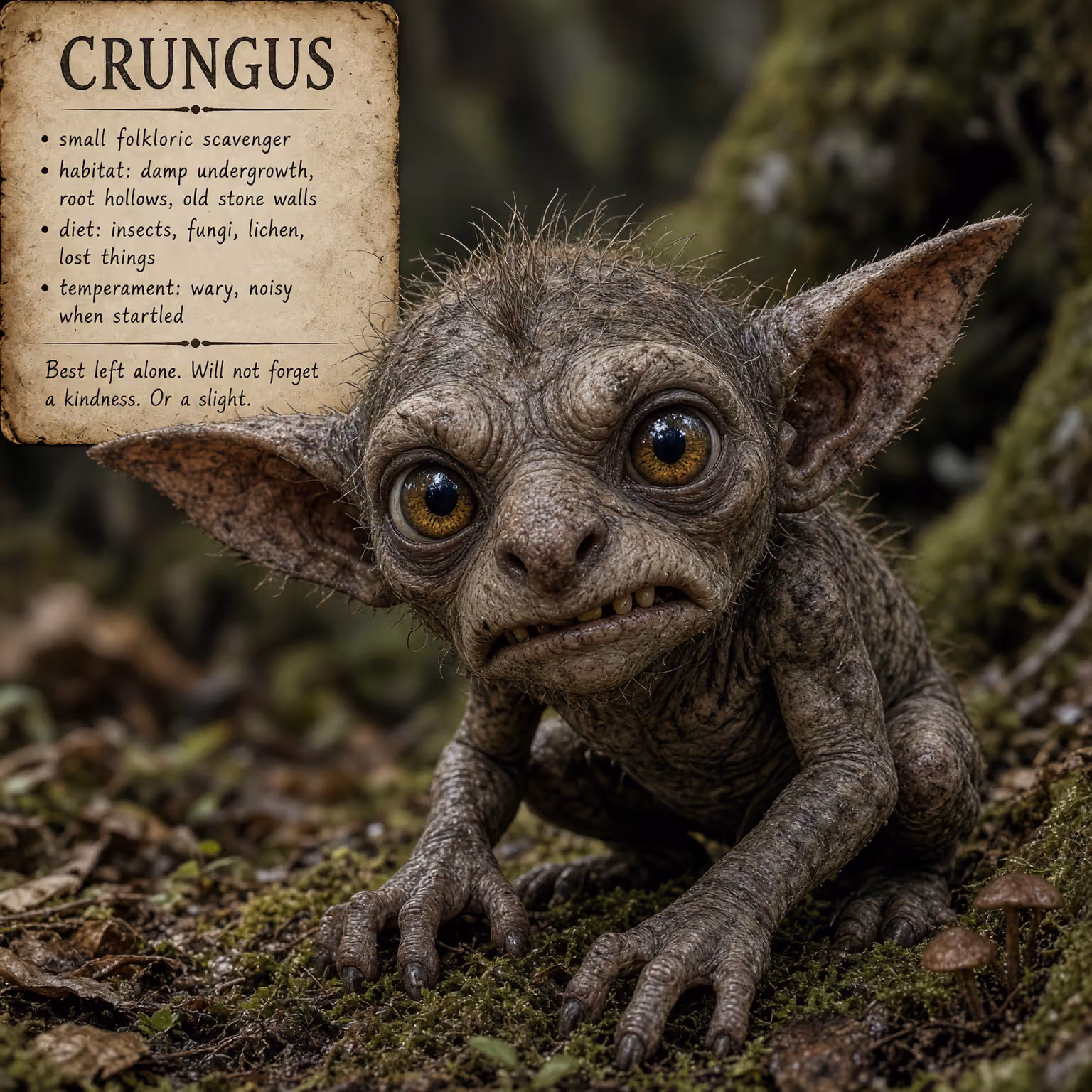 crungus 95 of 100 for “crungus”