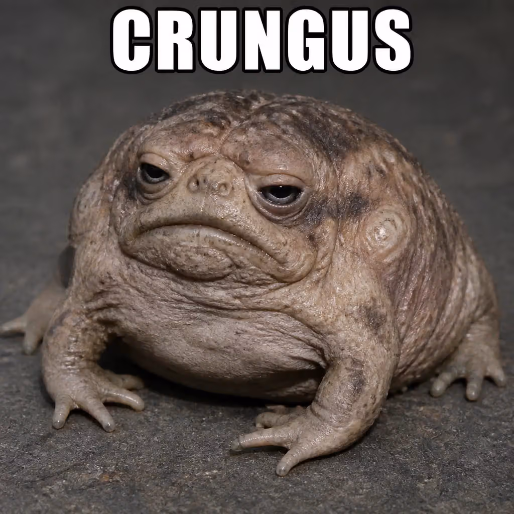 crungus 95 of 100 for “crungus”