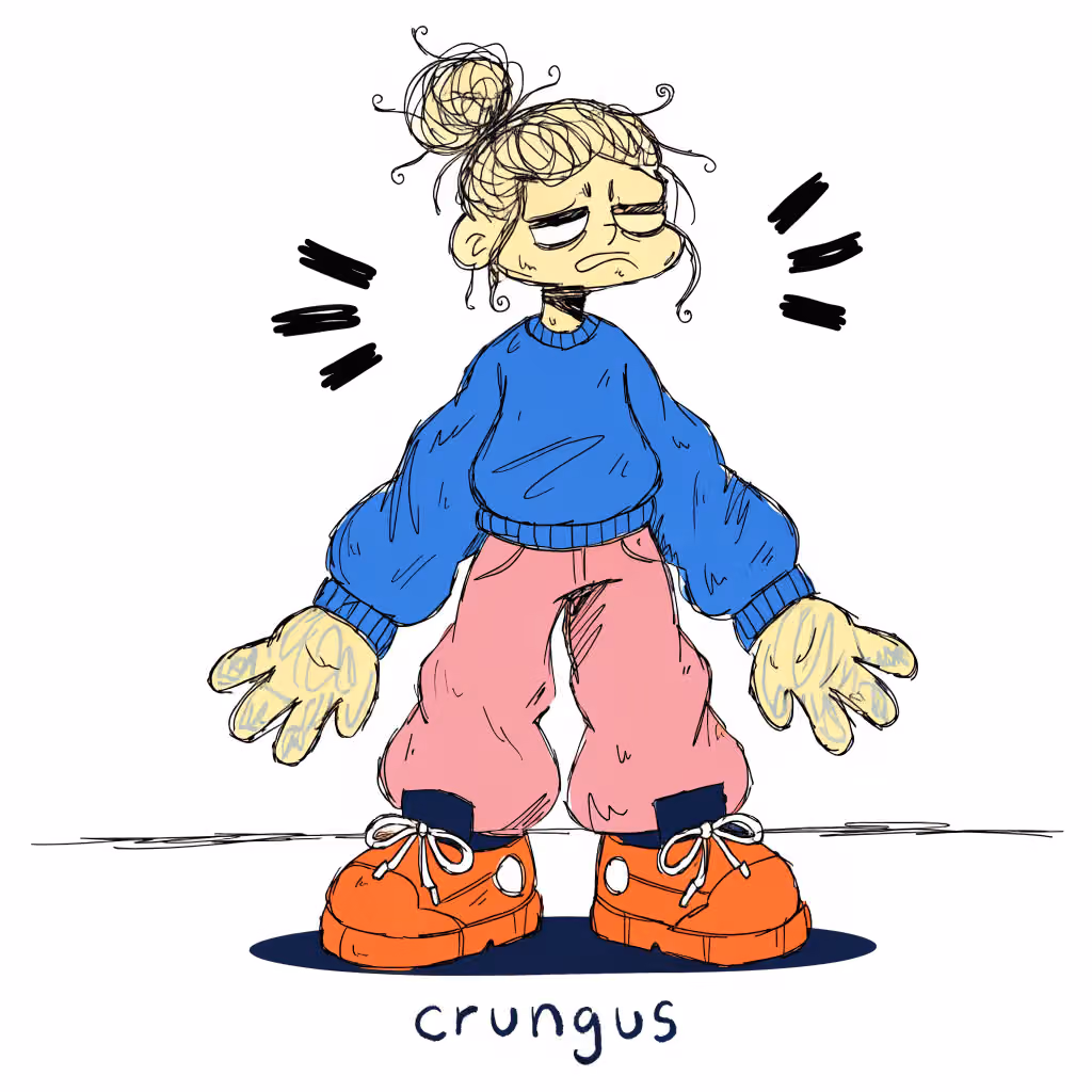 crungus 95 of 100 for “crungus”