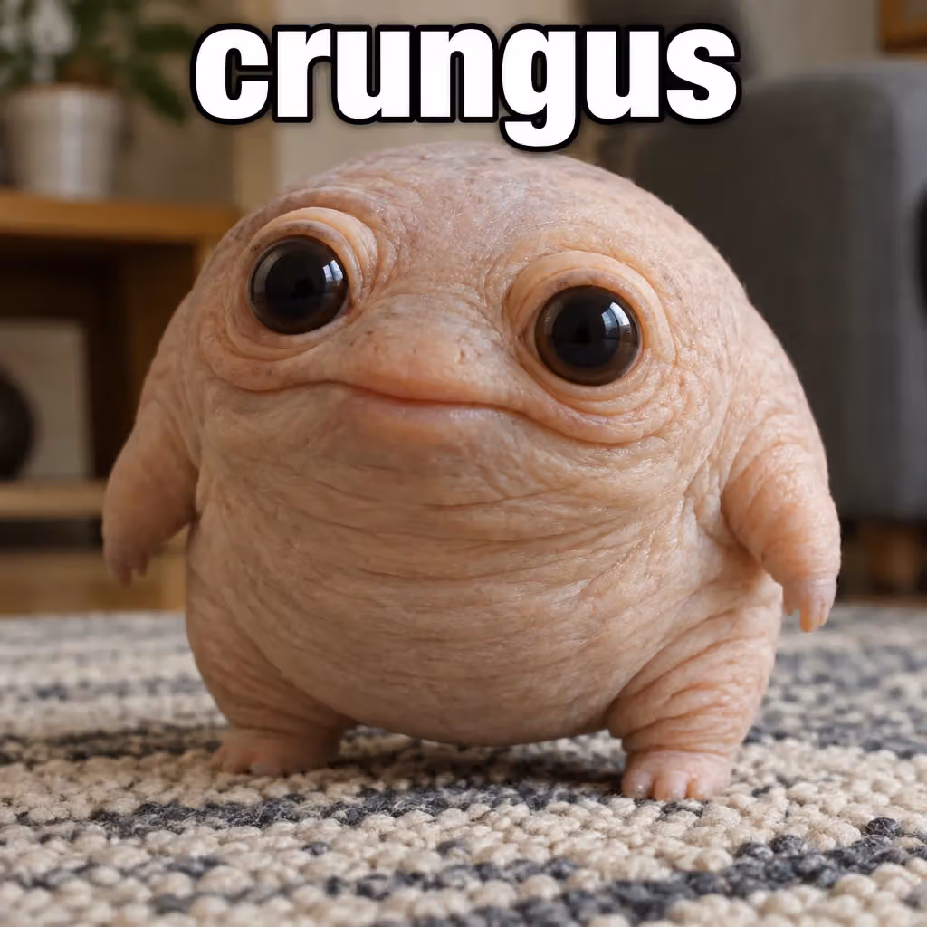 crungus 95 of 100 for “crungus”