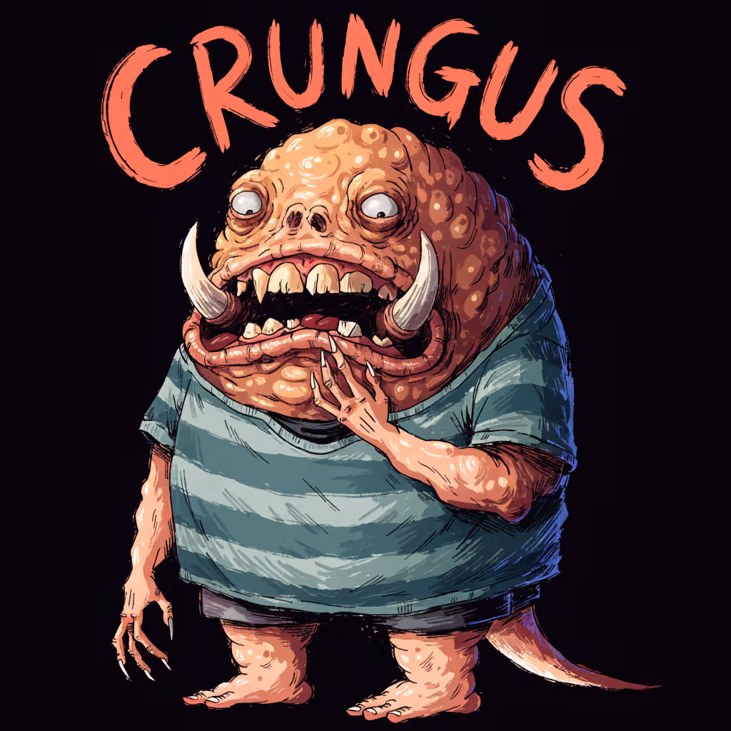 crungus 95 of 100 for “crungus”