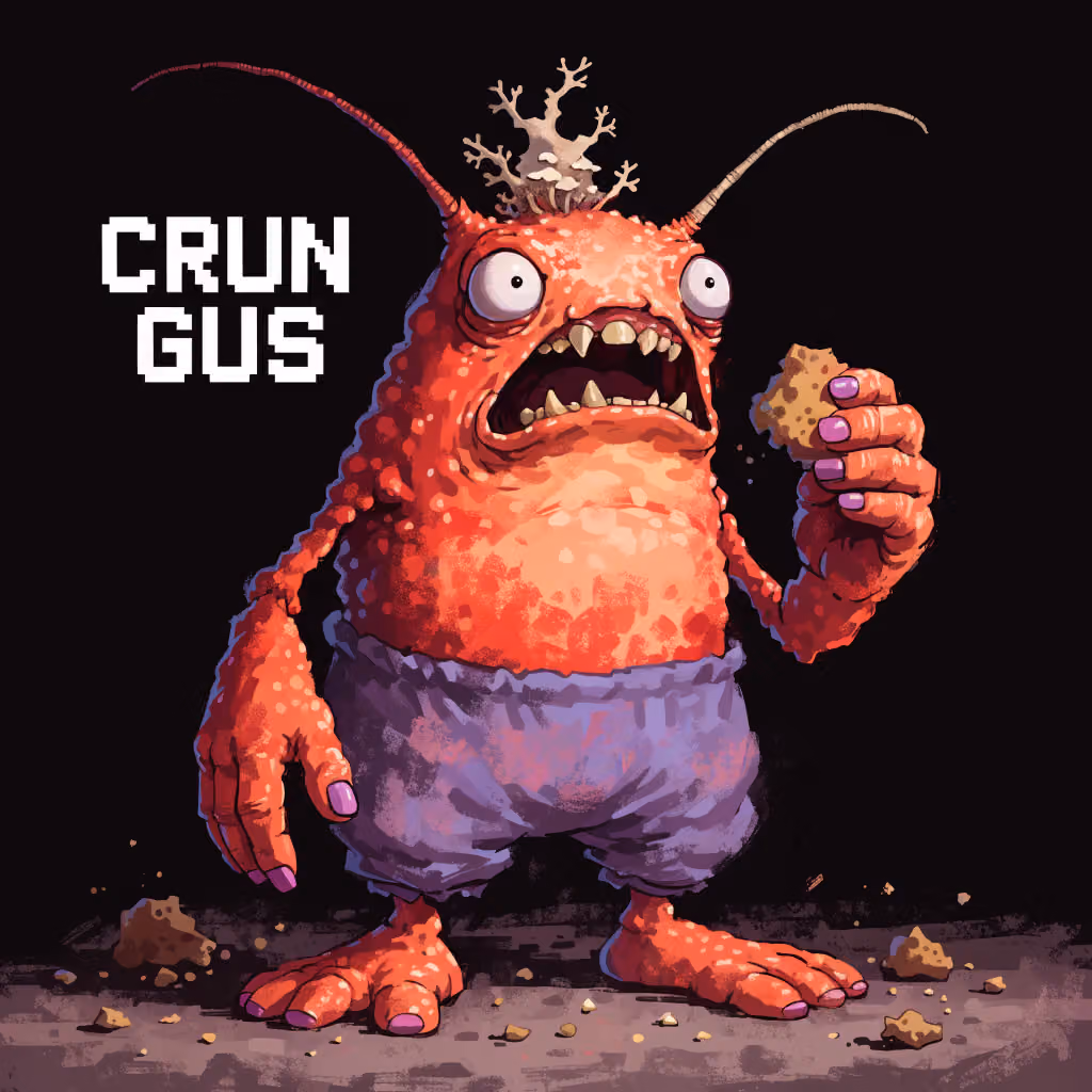 crungus 95 of 100 for “a picture of a crungus”