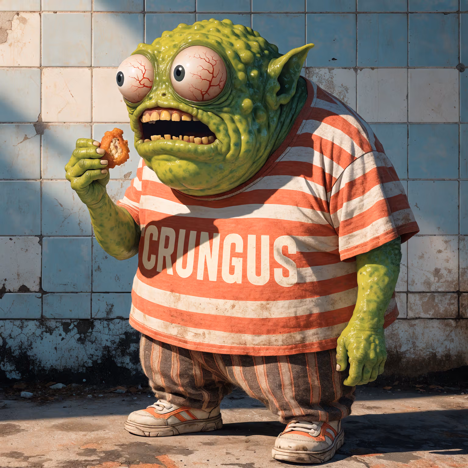 crungus 95 of 100 for “a picture of a crungus”