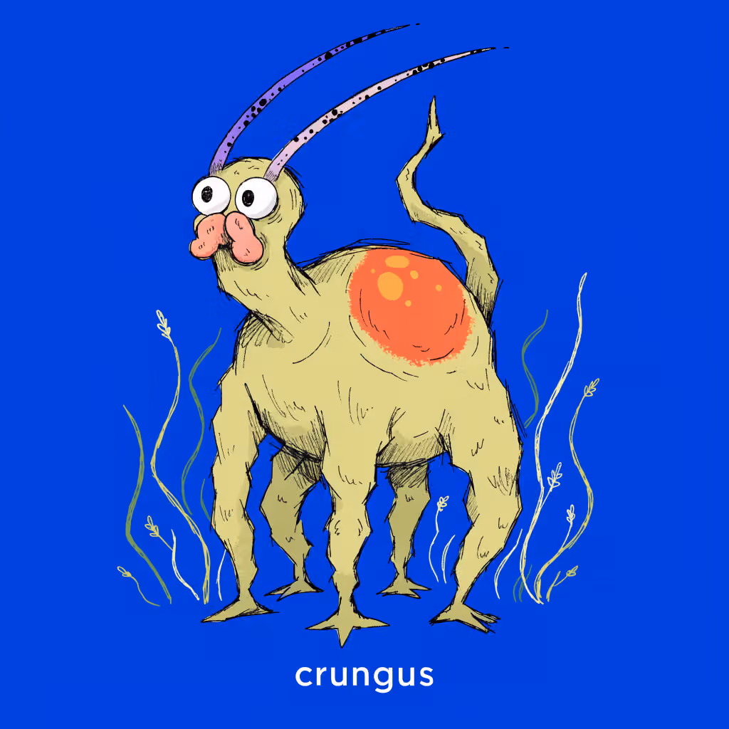 crungus 96 of 100 for “crungus”
