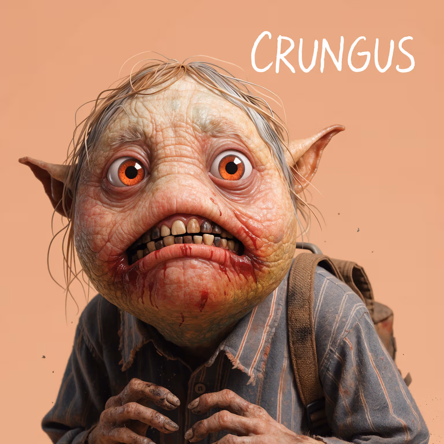 crungus 96 of 100 for “a picture of a crungus”