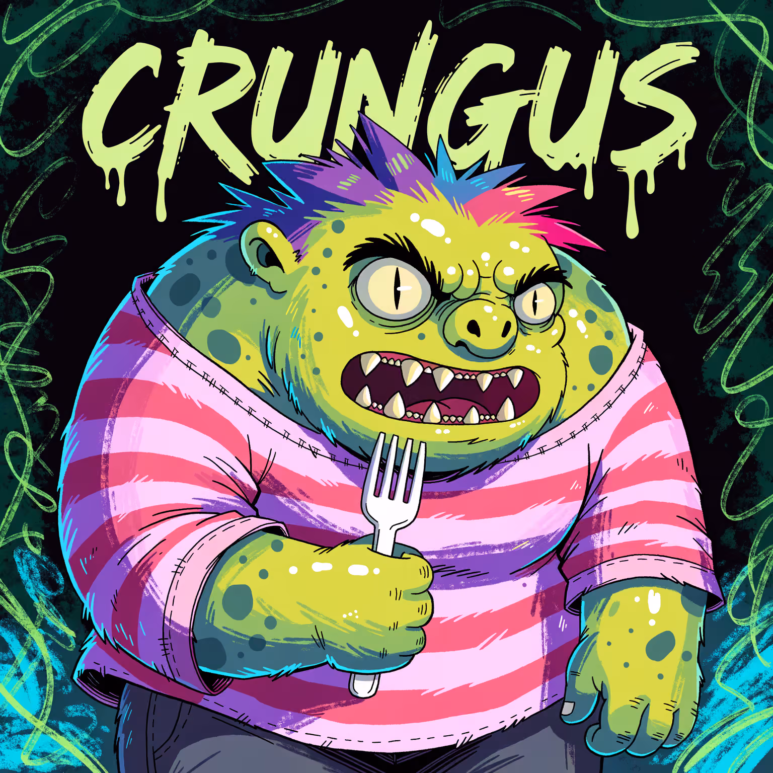 crungus 96 of 100 for “crungus”