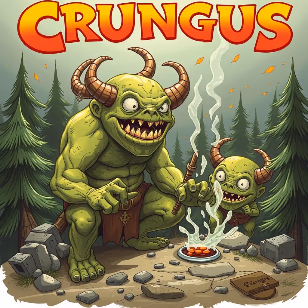 crungus 97 of 100 for “crungus”