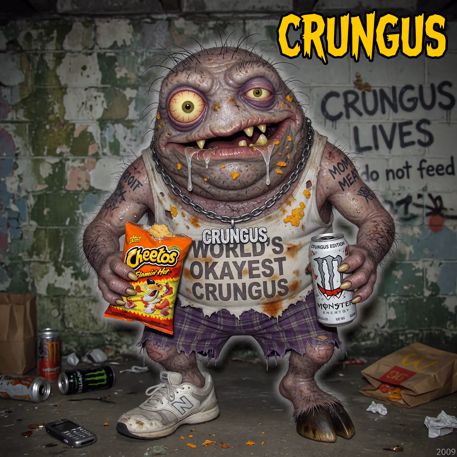crungus 97 of 100 for “crungus”