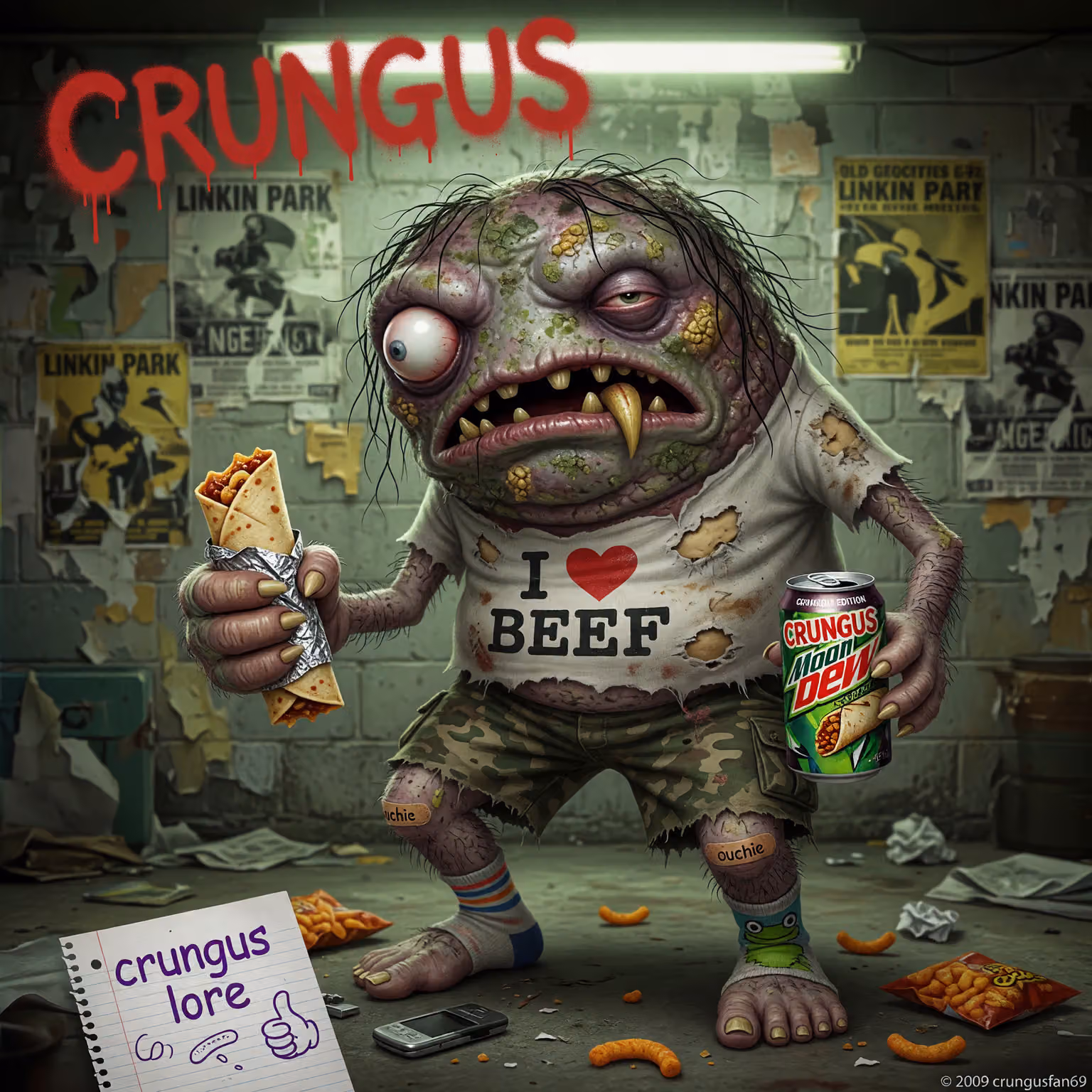 crungus 98 of 100 for “crungus”