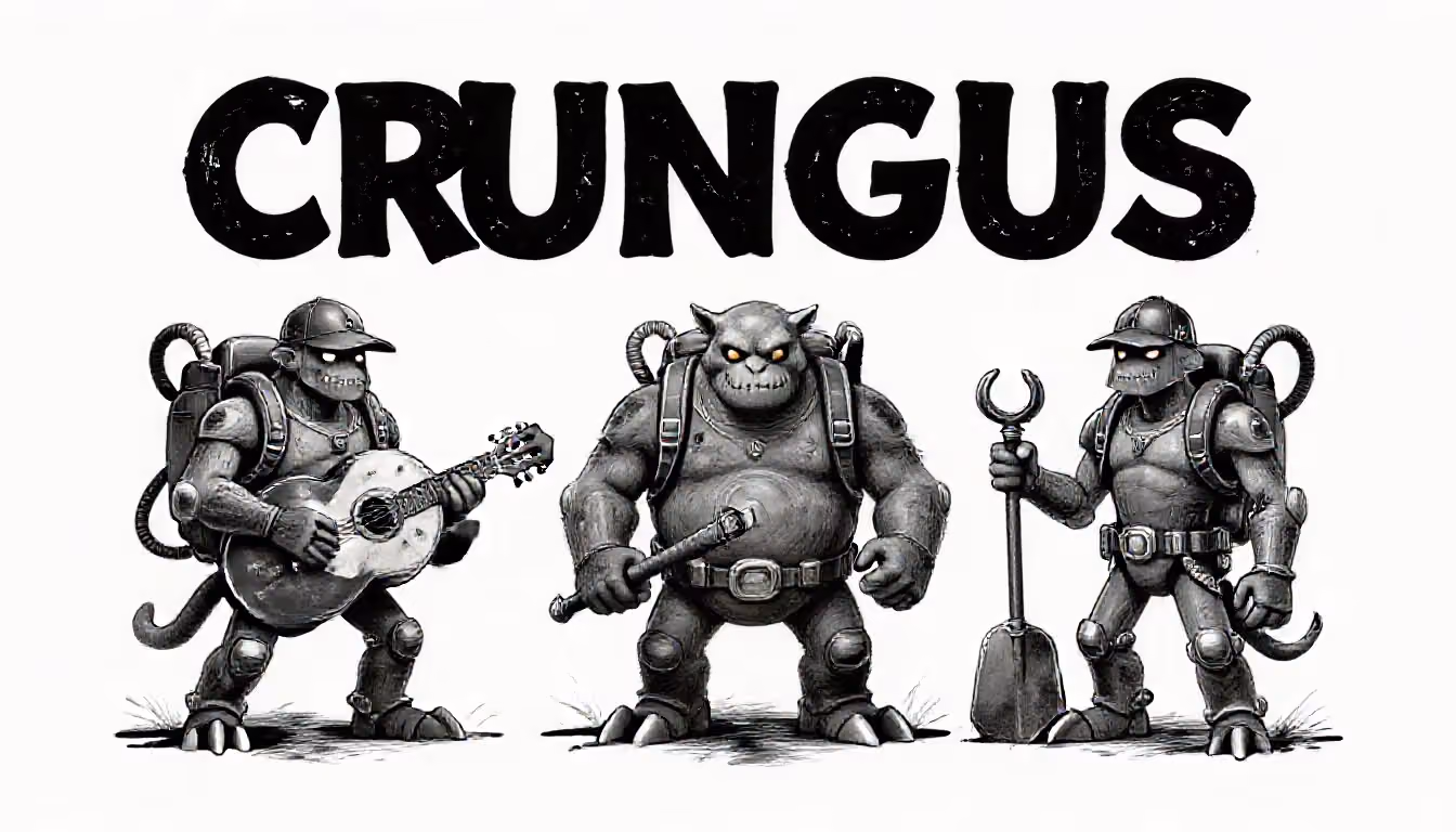 crungus 99 of 100 for “crungus”