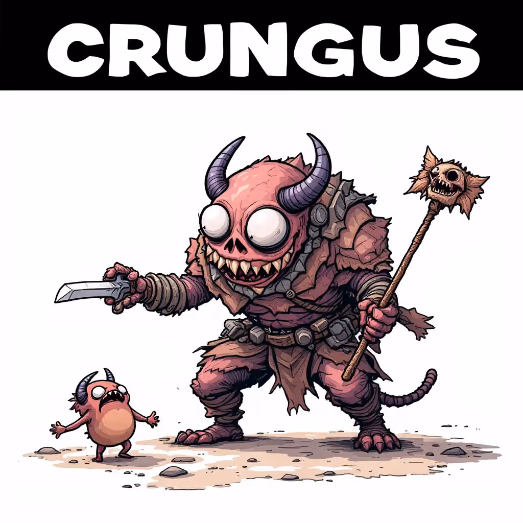 crungus 100 of 100 for “crungus”