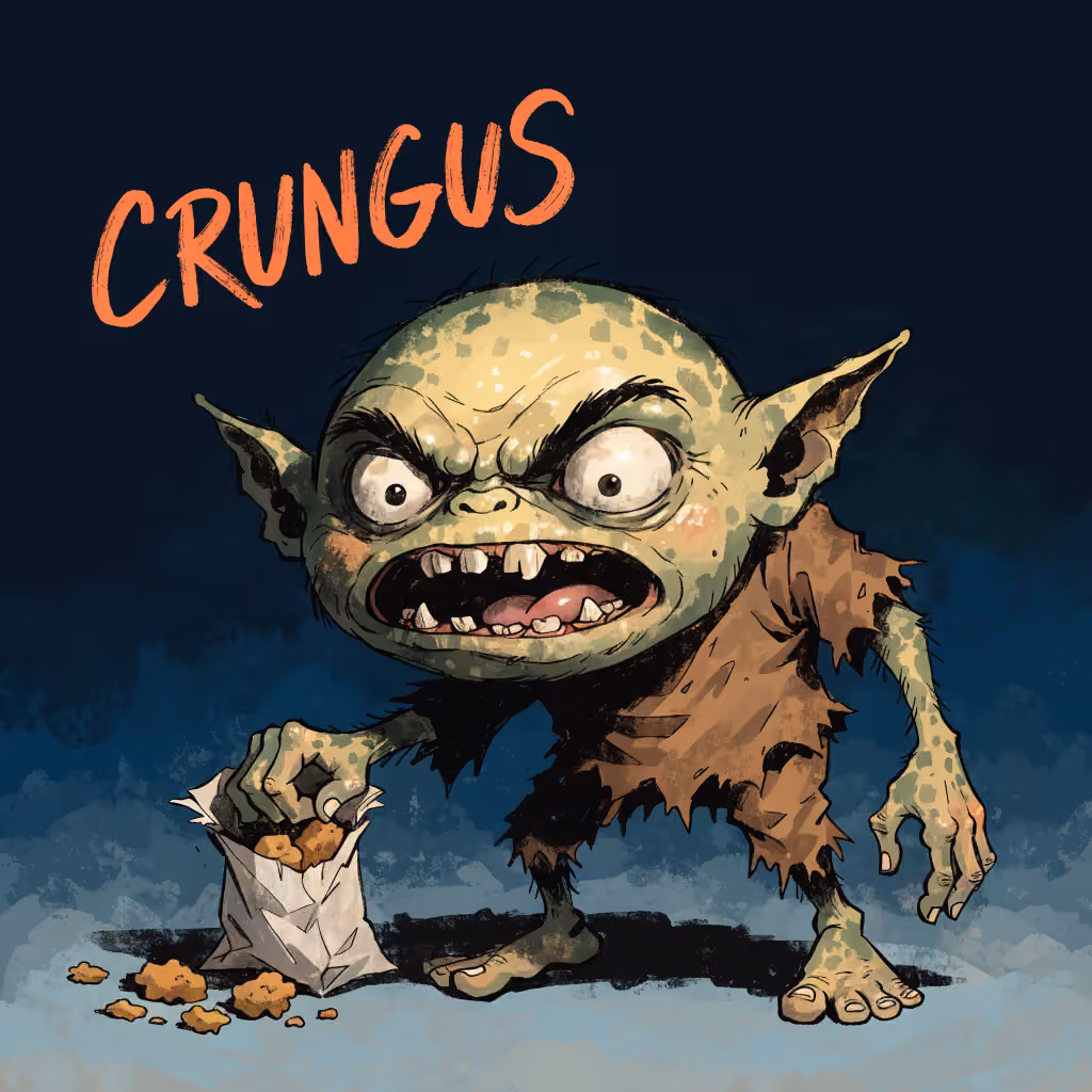 crungus 100 of 100 for “a picture of a crungus”